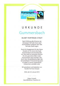 Gummersbach bleibt Fairtrade-Stadt