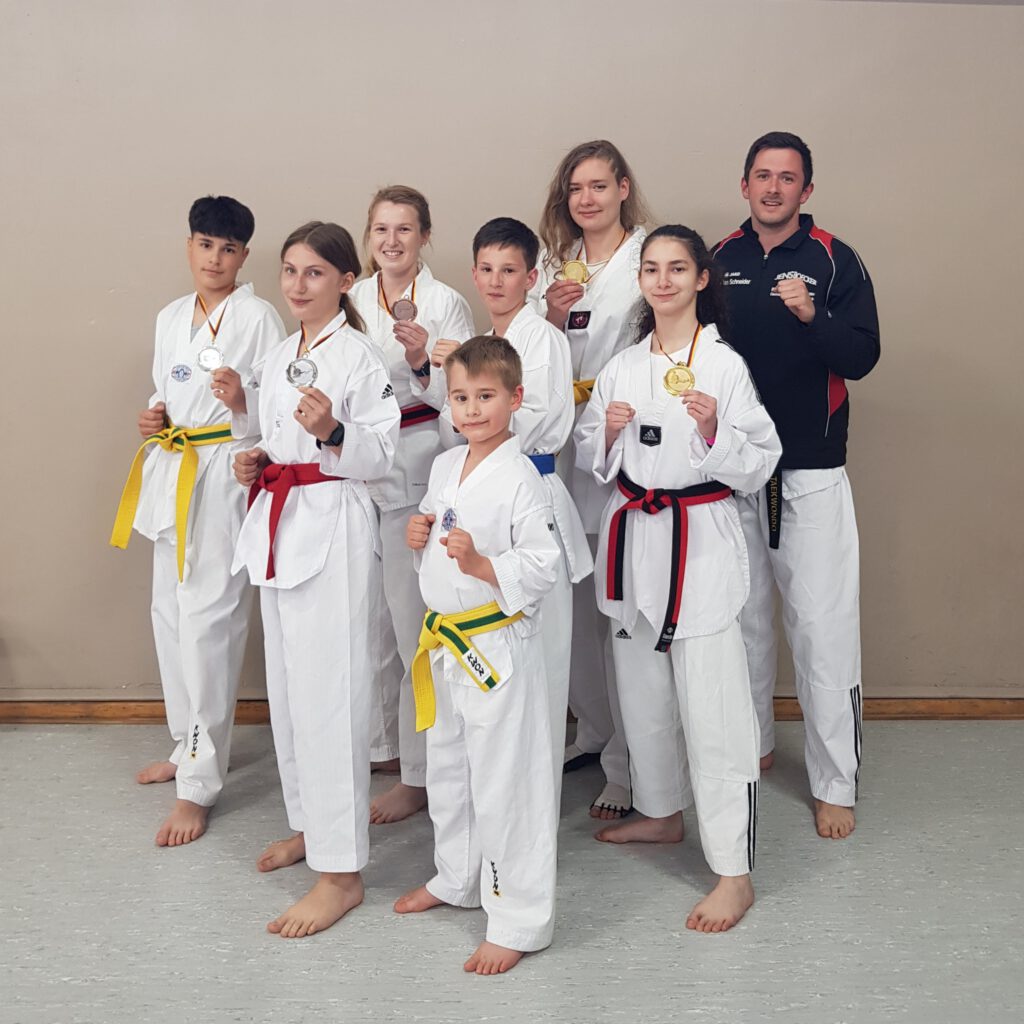 Taekwondo Kämpfer erfolgreich bei Bundesranglistenturnier